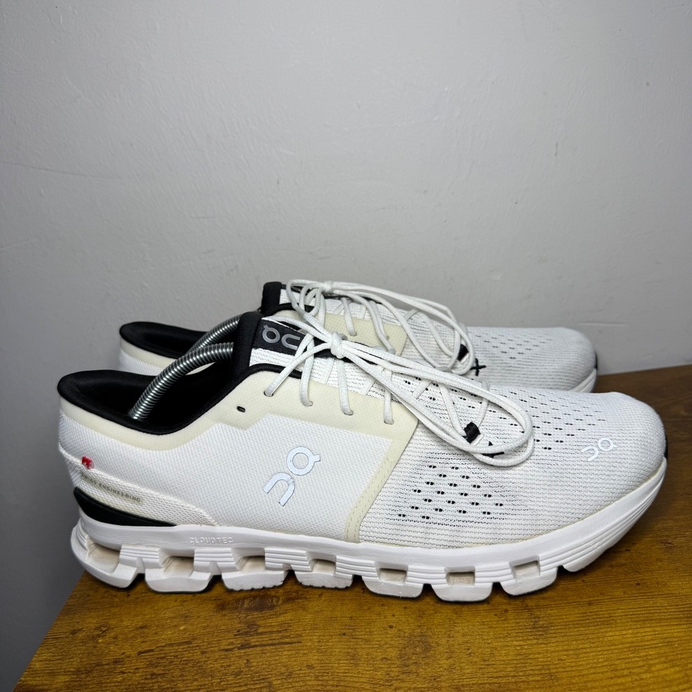 On Cloud X Running Shoes Mens Size 12 White Black 3ME30040714